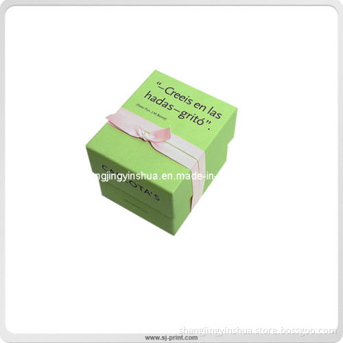 Rigid Cardboard Clear Eco Friendly Paper Gift Box
